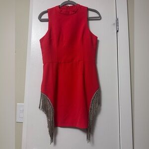 Crystal Fringe Dress